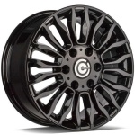 Carbonado Might Black Glossy 7x16 6x130 ET50 CB84.1 Must