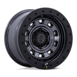 Black Rhino Hard Alloys BR023 XPLORER MATTE GUNMETAL W/ BLACK ROCK GUARD 9x17 6x139.7 ET1 CB106.1 Must