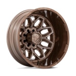 FUEL 1PC D876 FLUX DUALLY PLATINUM BRONZE 8.25x22 8x210 ET-246 CB154.3 Kuldne / Pronks