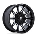 FUEL 1PC FC880 SUPER C GLOSS BLACK MILLED 10x22 8x170 ET-18 CB125.1 Must