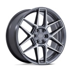NICHE 1PC NC281 RISE ANTHRACITE W/ MACHINED FACE 9x20 5x112 ET15 CB66.56 Other