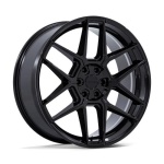 NICHE 1PC NC281 RISE GLOSS BLACK 9x20 5x114.3 ET35 CB72.56 Must