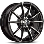 Carbonado Scooter Black Front Polished 5.5x13 ET30 CB67.1 Other
