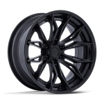 FUEL 1PC FC404 MUTINY MATTE BLACK W/ GLOSS BLACK LIP 10x20 6x135 ET-18 CB87.1 Must