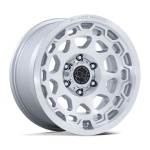 Black Rhino Hard Alloys BR026 CONGO GLOSS SILVER W/ MACHINED FACE 8.5x17 6x139.7 ET25 CB106.1 Hall / Hõbedane