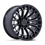 FUEL 1PC FC882 TRAX GLOSS BLACK MACHINED FACE DARK TINTED C 10x20 6x139.7 ET-18 CB106.1 Must