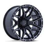 FUEL 1PC FC885 INJECTOR GLOSS BLACK MACHINED FACE W/ DARK T 9x20 8x165.1 ET20 CB125.1 Must