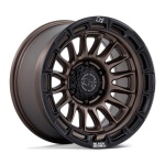 Black Rhino Hard Alloys BR025 RIVAL BURNT BRONZE W/ MATTE BLACK LIP 9x17 6x139.7 ET-12 CB106.1 Other