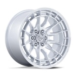 FUEL 1PC FC888 REVOLT HYPER SILVER W/ MACHINED FACE 9x20 6x139.7 ET1 CB106.1 Hall / Hõbedane