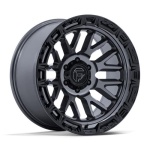 FUEL 1PC FC890 RAIL GLOSS GUNMETAL W/ GLOSS BLACK LIP 9x20 6x135 ET1 CB87.1 Must