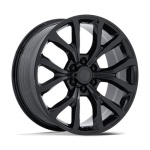 Performance Replicas PR230 GLOSS BLACK 9.5x22 6x135 ET44 CB87.1 Must