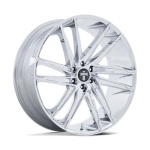 DUB 1PC DC275 BLAZE CHROME 10x24 6x139.7 ET25 CB106.1 Kroom / Poleeritud