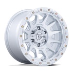 FUEL 1PC FC884 FORTRESS GLOSS SILVER W/ MACHINED FACE 9x17 6x139.7 ET-12 CB106.1 Hall / Hõbedane