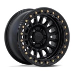 KMC KM239 IMPACT BEADLOCK MATTE BLACK 9x17 6x139.7 ET1 CB108 Must