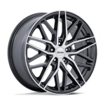 Petrol PE004 P3E GLOSS GUNMETAL W/ BRUSHED MACHINED FACE 8.5x19 5x114.3 ET40 CB72.56 Other