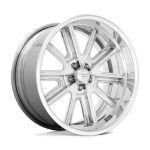 American Racing Vintage TWO-PIECE POLISHED CENTER POLISHED BARREL 7x17 5x114.3 ET38 CB76.5 Kroom / Poleeritud
