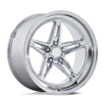 American Racing Vintage VN514 GROOVE CHROME 8.5x20 5x127 ET6 CB78.1 Kroom / Poleeritud