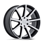 Petrol PE007 P6E GLOSS BLACK W/ MACHINED FACE 9.5x20 6x139.7 ET25 CB106.1 Must