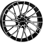 MONACO WHEELS GP11 Black Polished 8x19 5x112 ET35