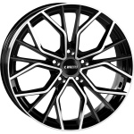 IT WHEELS TIARA Black Polished 8x18 5x100 ET35