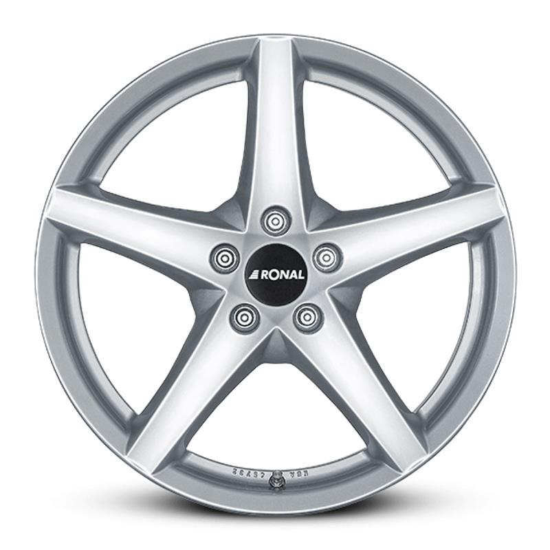 statusfalgar-15279 RONAL R41 Silver 8x17 5x112 ET48 CB76 - Image 1