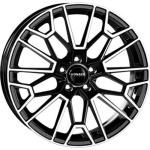 MONACO WHEELS GP13 Black Polished 8x18 5x112 ET30