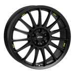 ATS STREETRALLYE Matt Black 7x17 5x100 ET45