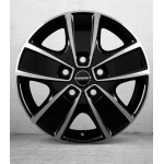 Borbet CWG Gloss Black Polished 6x16 5x130 ET68
