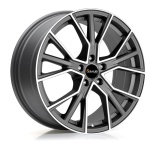 AVUS AF18 Dull Anthracite Polish 8x18 5x112 ET35