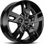 RONAL R64 Black 7x17 5x160 ET53