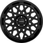 SUPERMETAL Cage Matt Black 8x18 6x130 ET45