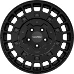 SUPERMETAL Rig Matt Black 8x18 6x120 ET45