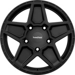 SUPERMETAL Rocket Matt black 9x20 5x120 ET45