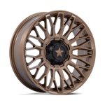 MSA OFFROAD WHEELS M50 CLUBBER MATTE BRONZE 7x24 ET0 CB110.1 Kuldne / Pronks