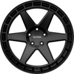 SUPERMETAL Charger Matt Black 9x20 5x120 ET45