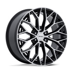 Petrol PE006 P5E GLOSS BLACK W/ MACHINED FACE 9.5x22 6x135 ET30 CB87.1 Must