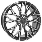 MONACO WHEELS GP15 Black Polished 8x20 5x112 ET45