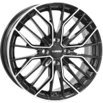 IT WHEELS TIARA 4 Black Polished 7x17 4x100 ET38