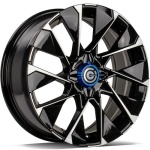 Carbonado Rise Black Front Polished 6.5x16 4x100 ET37 CB67.1 Other