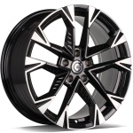 Carbonado Trip Black Front Polished 8x18 5x112 ET40 CB57.1 Other