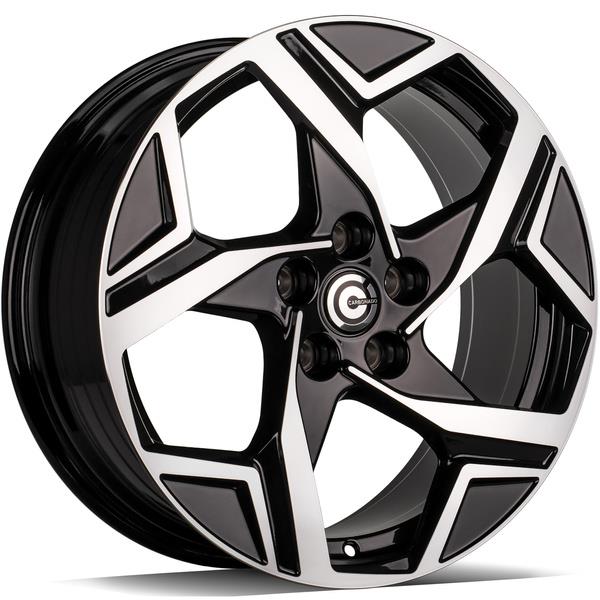 statusfalgar-15676 Carbonado Whistle Black Front Polished 7x17 5x114.3 ET40 CB73.1 Other - Image 1