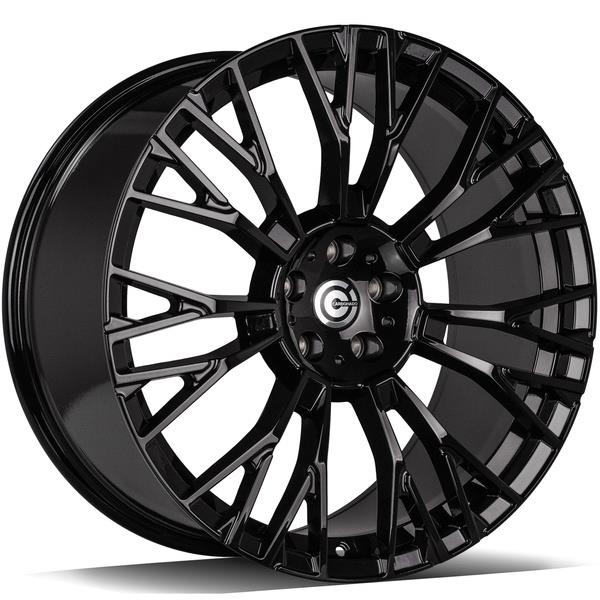 statusfalgar-15685-3 Carbonado Fame Black Glossy 10.5x21 5x112 ET40 CB66.6 Must - Image 1