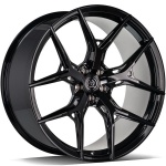 seventy9 MF.4 Black Glossy 10x22 5x112 ET20 CB66.6 Must