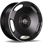 seventy9 MF.6 Matt Black Machined Lip 10x23 5x130 ET25 CB84.1 Must