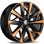 Carbonado Trick Half Black Matt Cooper Front 8x18 5x112 ET40 CB57.1 Must
