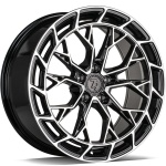 seventy9 SCF-Z Black Front Polished 8.5x19 5x114.3 ET40 CB73.1 Other