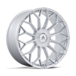 ASANTI BLACK AB051 ENVOY GLOSS SILVER W/ BRUSHED FACE 10x22 ET30 CB100.3 Hall / Hõbedane