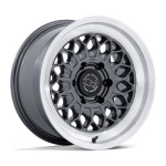 Black Rhino Hard Alloys BR034 GRAZ GLOSS GUNMETAL W/ MACHINED LIP 8.5x17 6x139.7 ET25 CB106.1 Other