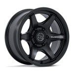 Black Rhino Hard Alloys BR035 KUMA MATTE BLACK 8.5x17 6x135 ET0 CB87.1 Must