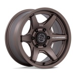 Black Rhino Hard Alloys BR035 KUMA BURNT BRONZE 8.5x17 6x139.7 ET0 CB106.1 Kuldne / Pronks